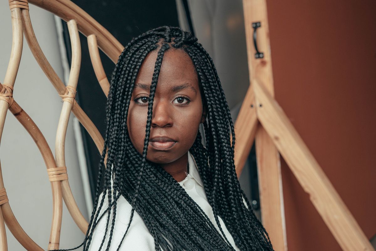 Inspiration de coiffure avec longues box braids